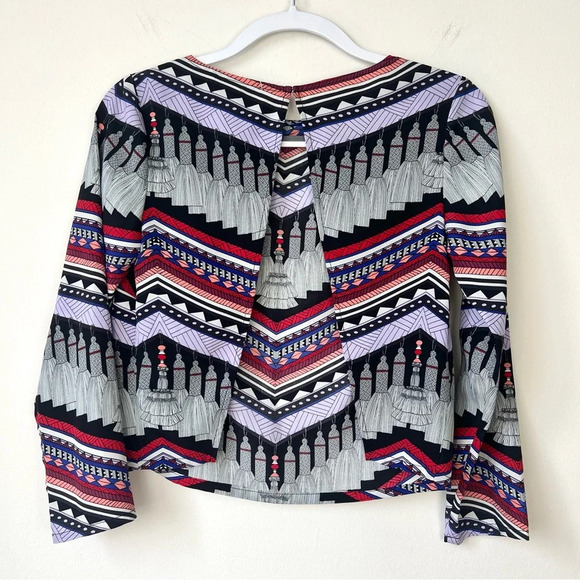 Mara Hoffman Open-Back Printed Blouse - Picture 4 of 6